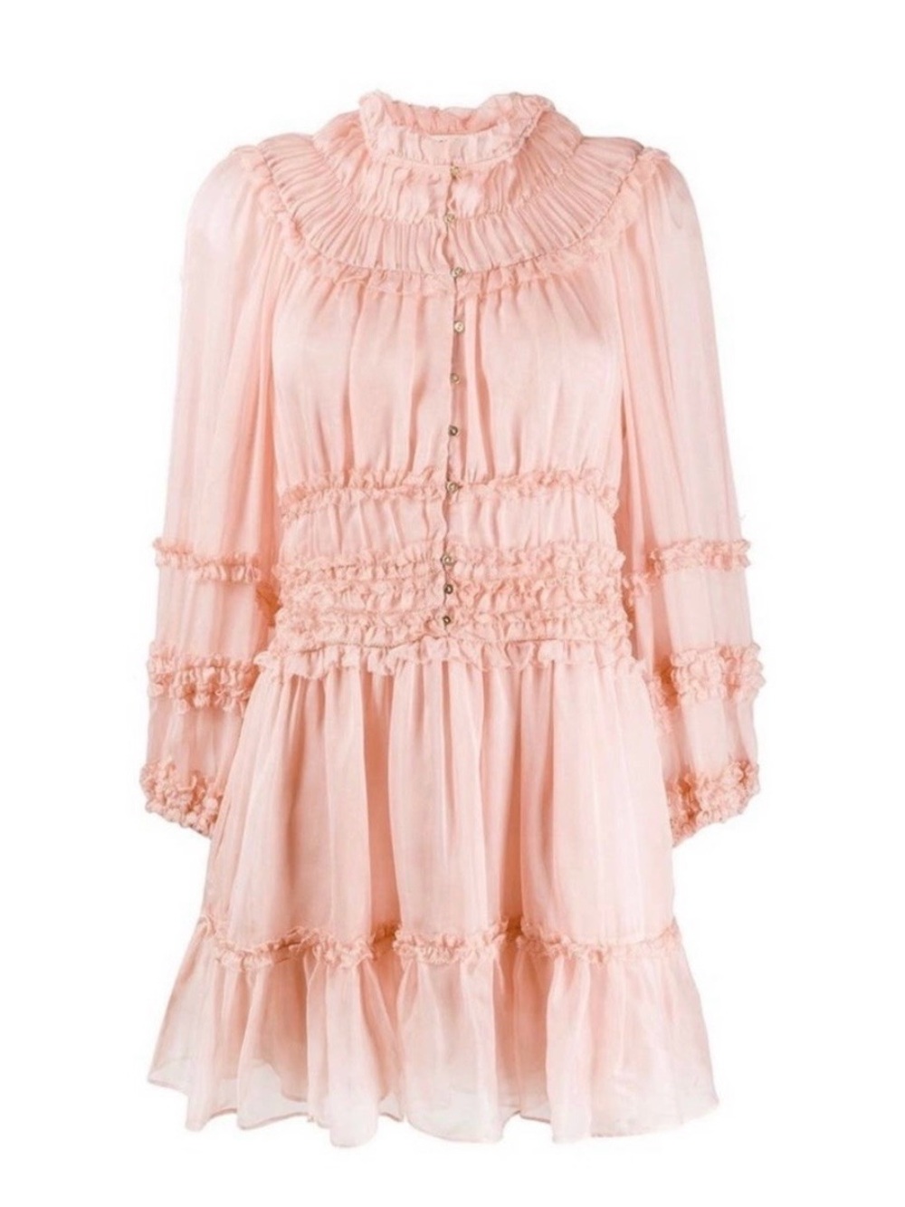 Ulla Johnson NWT size 8 Blush Pink 100% Silk Abilene Dress NWT